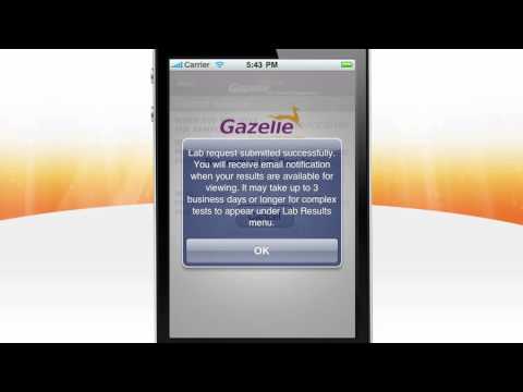 Video Getting Your Lab Results with the Gazelle Mobile... - youtube