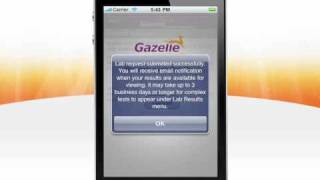 Getting Your Lab Results with the Gazelle Mobile Health App