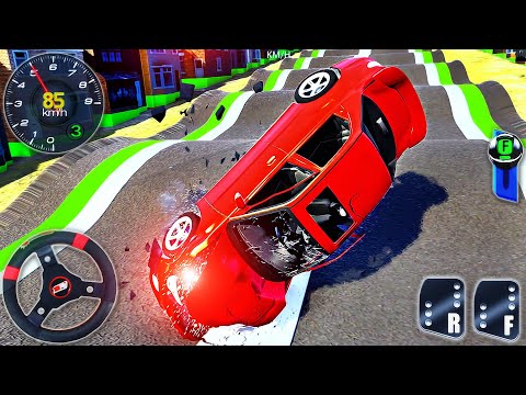 Car Crash Beam Racing Simulator - Real Extreme Derby Car Driving 3D - Android GamePlay #3