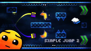 Daily level #22: SimPle JumP 2 by Izhar - Geometry Dash World (Hard 5* stars)