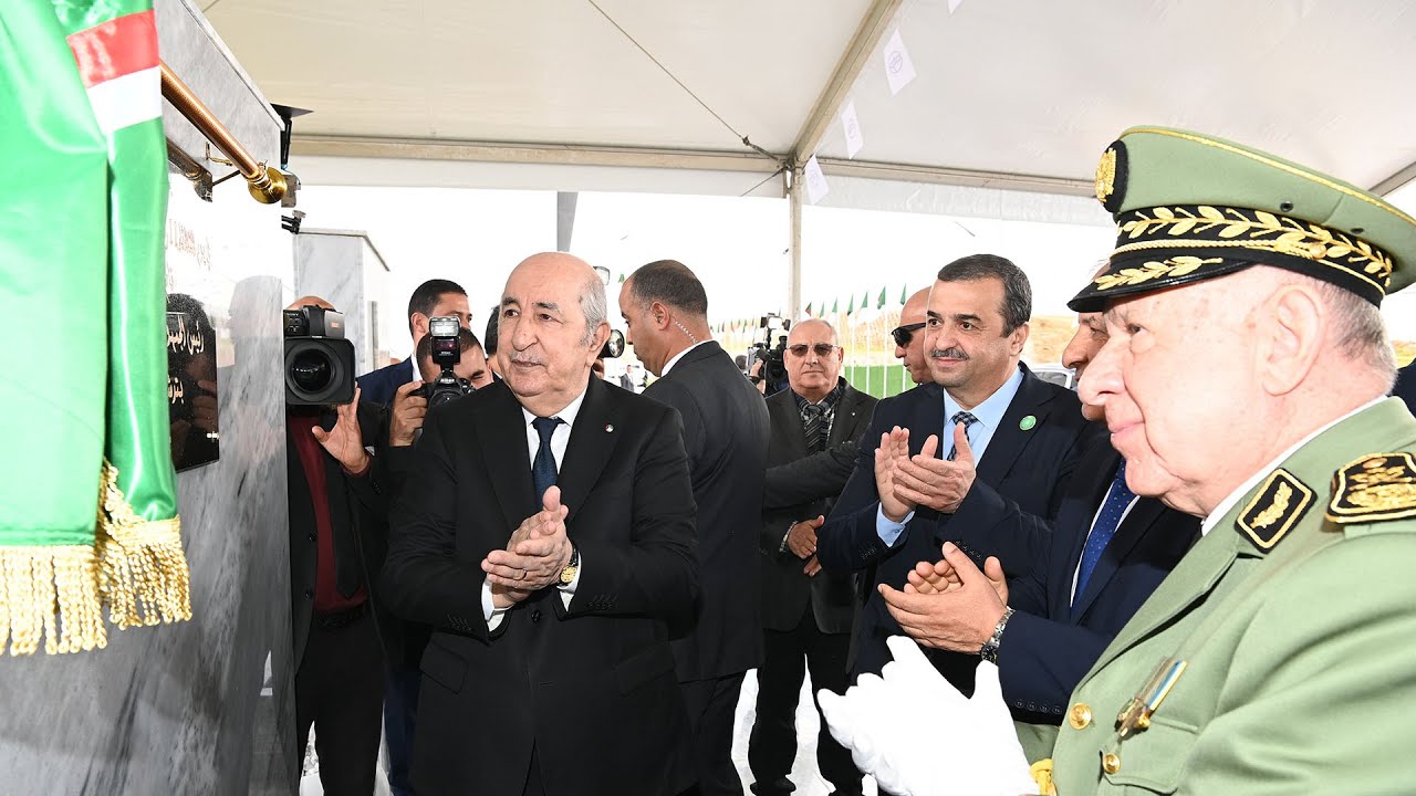 رئيس الجمهورية يدشن مصنع تحلية مياه البحر "كاب جنات 2" ببومرداس