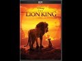 Opening To The Lion King Live Action 2019 DVD
