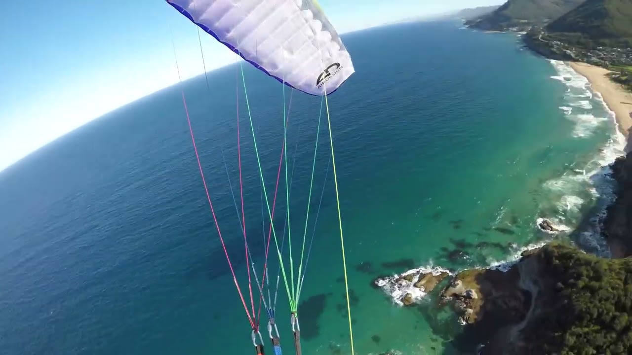 Paragliding at Stanwell Tops NSW Australia - Archived by Yorgo Kattan From Sydney