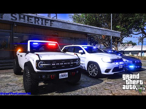 Sheriff Monday Patrol|| Ep 89|| GTA 5 Mod Lspdfr|| #lspdfr #stevethegamer55