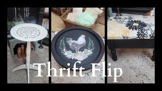 Thrift Flip - Three thrifted items get a beautiful transformation!