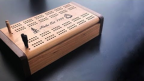 How to Build a Cribbage Board DIY Woodworking