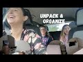 Productive Working Mom vlog - Mom life vlog - How to unpack after moving | Family vlog with kids