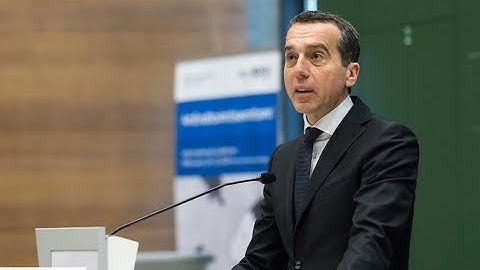 February 20, 2018 - Leadership Talk by Christian Kern