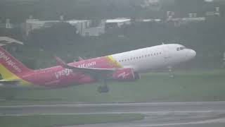 泰越捷航空 Thai VietJet Air A320-214(HS-VKO) VZ-568 桃園(TPE)→沖繩(OKA) takeoff