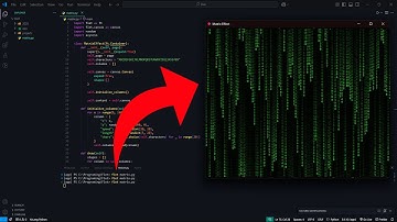 Efecto Matrix en Python | ASMR | no talking