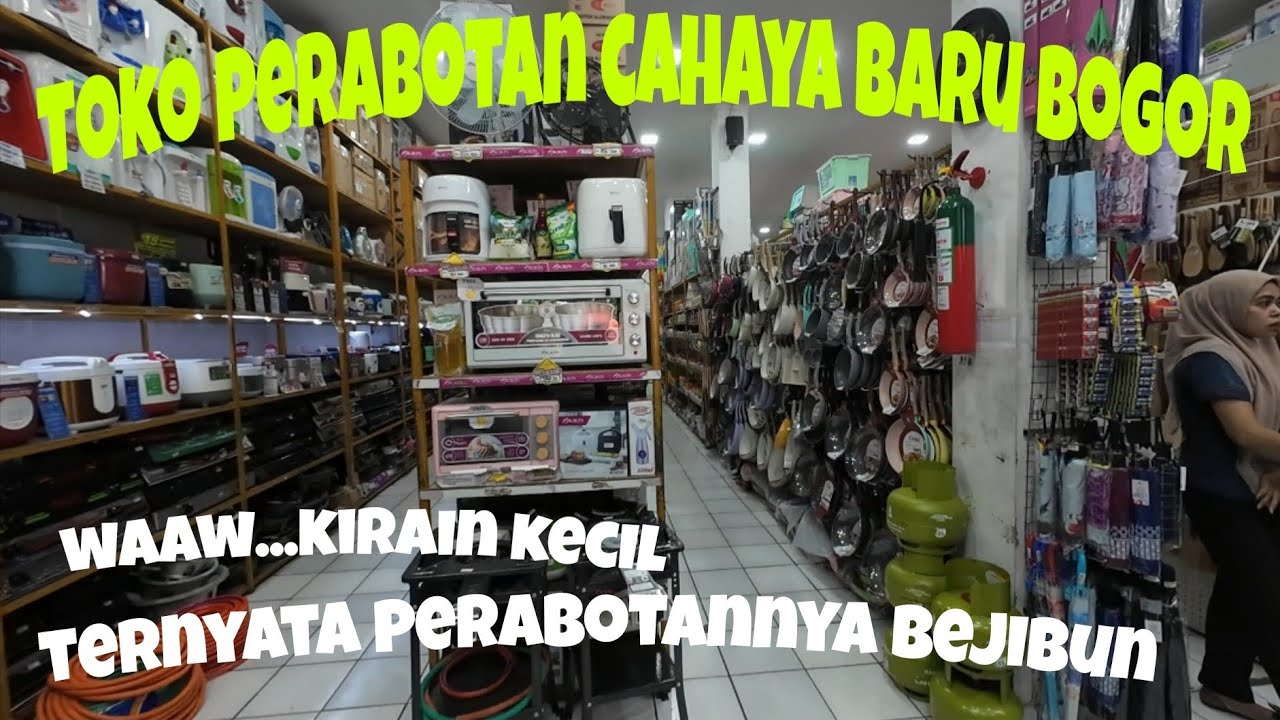 BELANJA PERABOT DI SINI BIKIN NAGIH DARI PECAH BELAH SAMPAI ELEKTRONIK ADA 