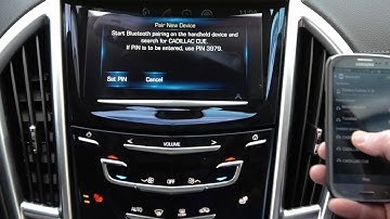 How To: Pair your phone with Cadillac CUE