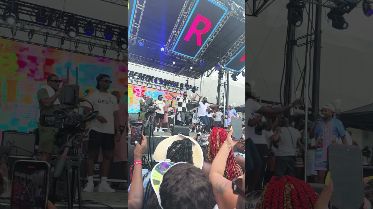 Safaree performs hot gyal bday at BRT Weekend Wet and Wild 