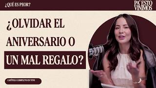 WHAT’S WORSE? | Lucho Salazar and Camila Andrea: anniversaries, exes, and more | Pa' Esto Vinimos