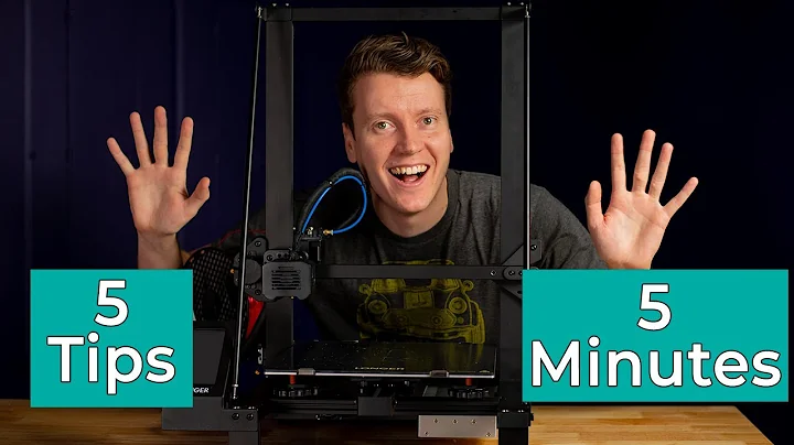 Tips for 3D Printer Bed Adhesion | 5 Tips in 5 Minutes