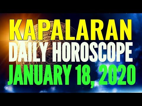 Video: Horoscope For January 18, 2020