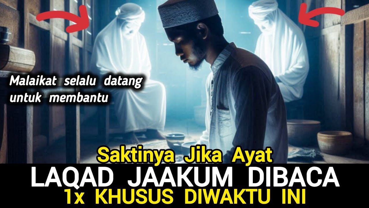 AYAT LAQAD JAAKUM Sangat Mustajab Jika Dibaca Pada Waktu Ini
