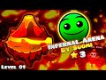 Lava Gauntlet (#01) "Infernal Arena" By Suomi [100%] | Geometry Dash Project: Gauntlets | BMG
