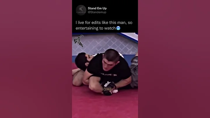 Khabib is a true Master of the Kimura submission technique #shorts
