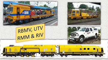 IRTMM CH 5 |UTV | RBMV | RMM | RIV | Indian Railway Track Machines