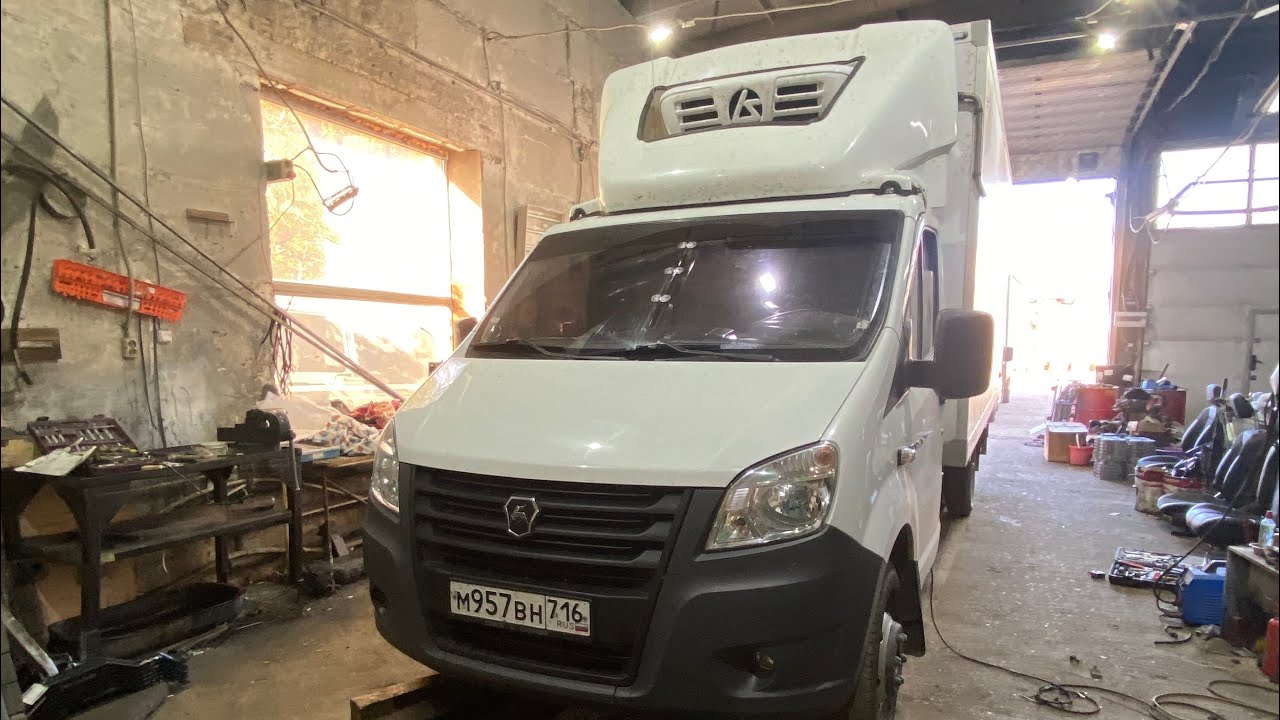 Установили очередную МКПП 6-ст Мерседес Спринтер на Газель Некст с ...