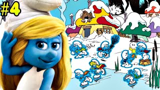 Os Smurfs e as 4 estações GAMEPLAY INVERNO COMPLETO DUBLADO ANDROID IOS screenshot 4