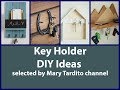 DIY Key Holder Ideas - Crafts Ideas to Make and Sell - DIY Home Decor Ideas DIY Key Holder Ideas - Crafts Ideas to Make and Sell - DIY Home Decor Ideas
