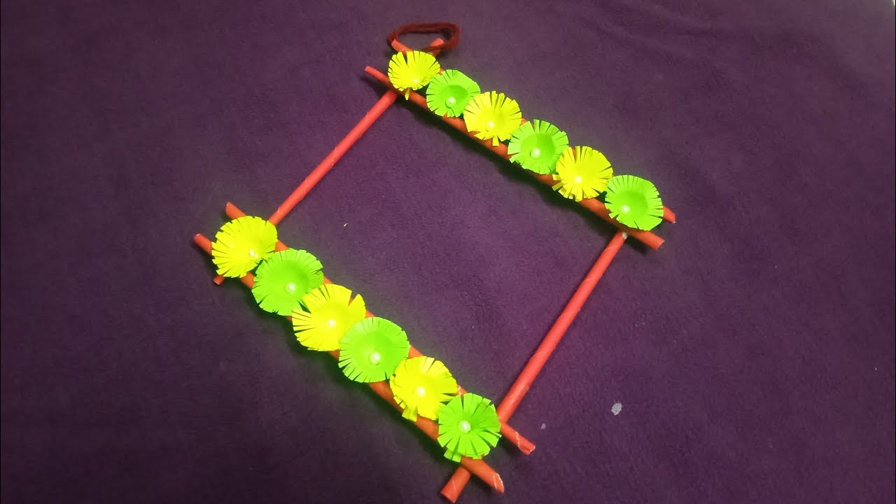 Amazing wall hanger design /latest paper wall hanger crafts /wall