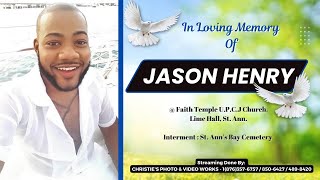 Jason Henry's Thanksgiving Service (Graveside Part 2).