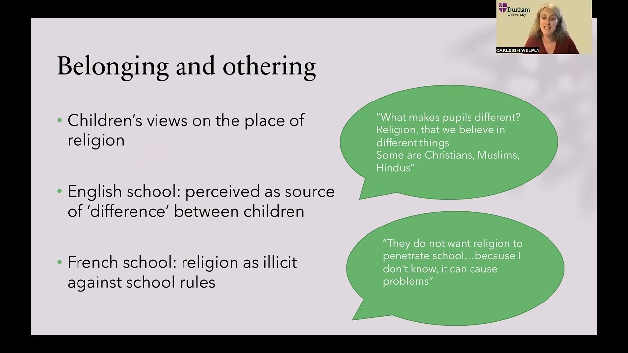 Book launch. Immigration, Integration and Education. Children of immigrants in France and England.