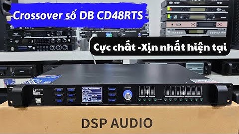 Crossover số DB acoustic CD48RTS xịn nhất,mạnh mẽ,nhiều tính năng cao cấp