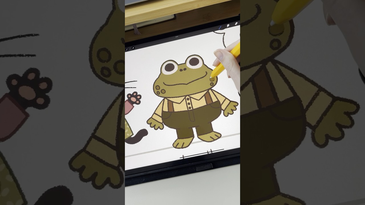 How I designed some cute animal characters 🐦‍⬛ 