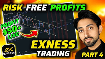 How to Make Profits Risk Free in Exness Trading with Just $100 Balance | Live Exness Trading