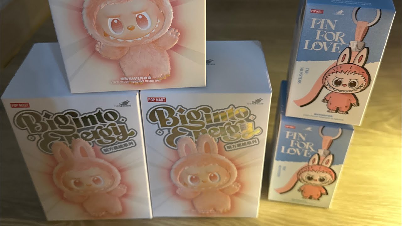 육퇴 후 라부부 하이라이트&핀포러브 언박싱(과연 시크는?)