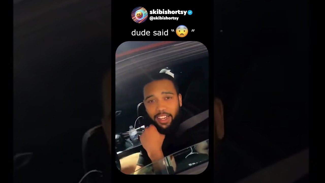 He pulled up to a drive thru with no pants on 😭😭