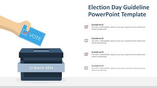 Election Day Guideline PowerPoint Template | Kridha graphics