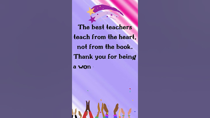 Happy Teachers' Day | Thank you, Teachers!