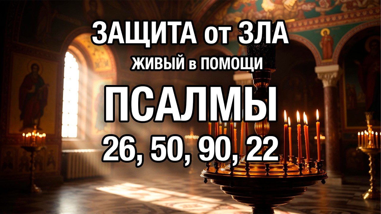 Псалмы 26, 50, 90 Живый в помощи с текстом