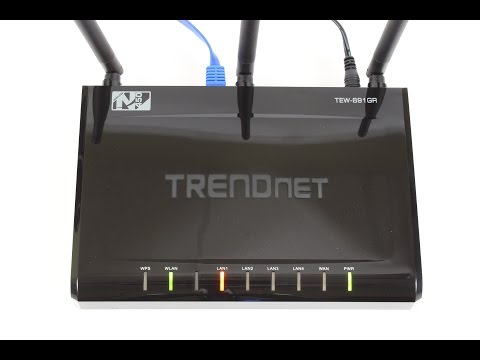 Video: Så Här Ställer Du In En Trendnet-router