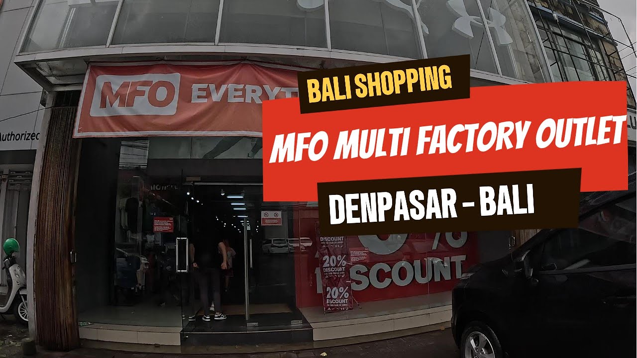 🛍️Shopping in Bali! Exploring MFO Multi Factory Outlet in Denpasar