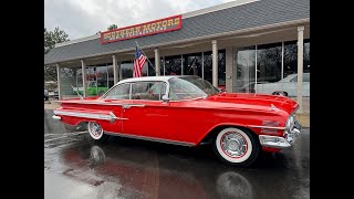 1960 Chevrolet Impala $65,900.00