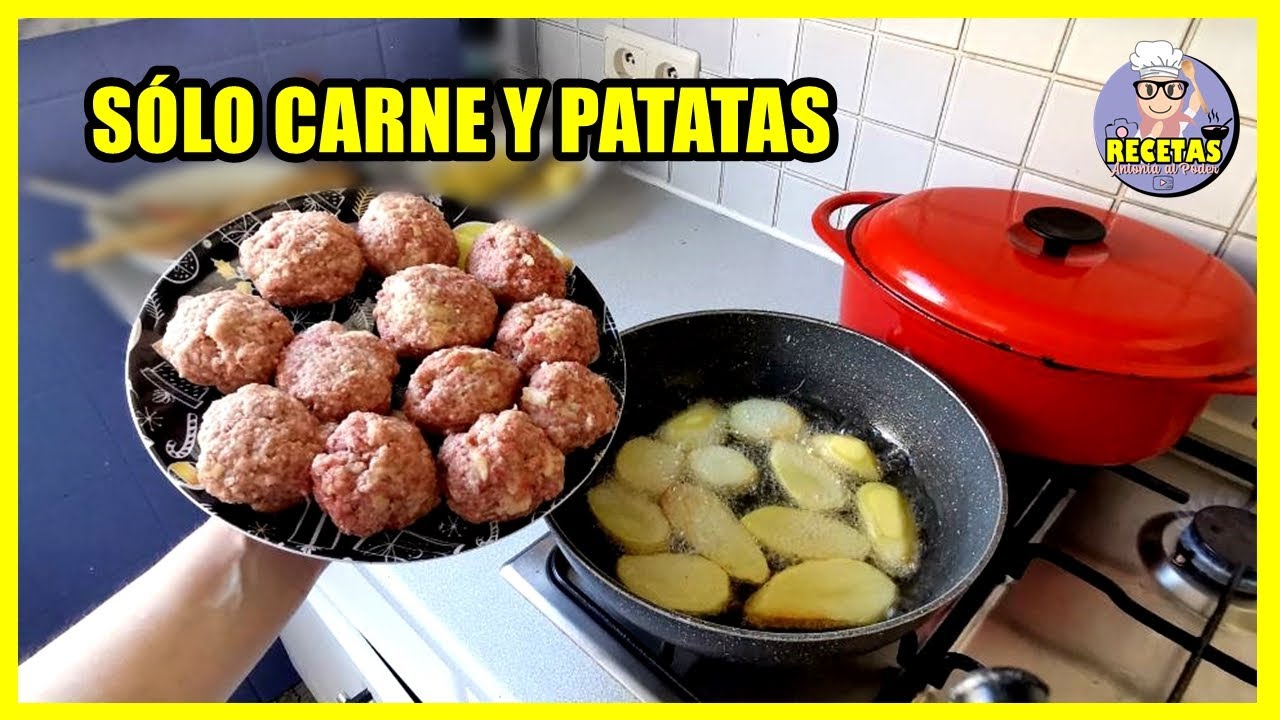 Con CARNE PICADA y PATATAS Harás Una Deliciosa Comida Para Toda La Familia!