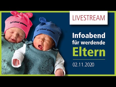 Livestream - Infoabend für werdende Eltern am 02.11.20.