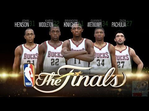 NBA Live 15 Finals Intro Celebration Milwaukee Bucks