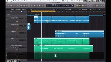 LOGIC PRO X Lesson 16B 0f 105:Key Commands