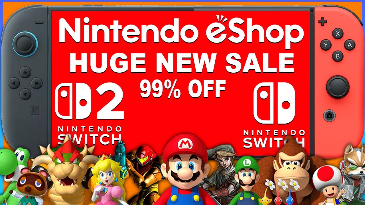 This New Eshop Sale Has Great Games Super CHEAP!