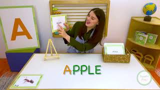 Let’s Learn Letter A! | Toddler Learning with Playgarden Online | Preschool Lessons from A-Z | Vocab