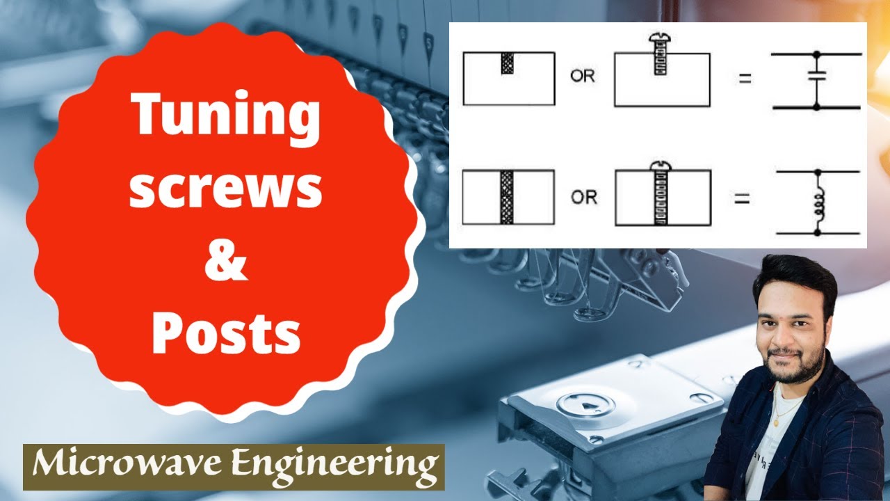 Tuning screws and posts microwave engineering YouTube