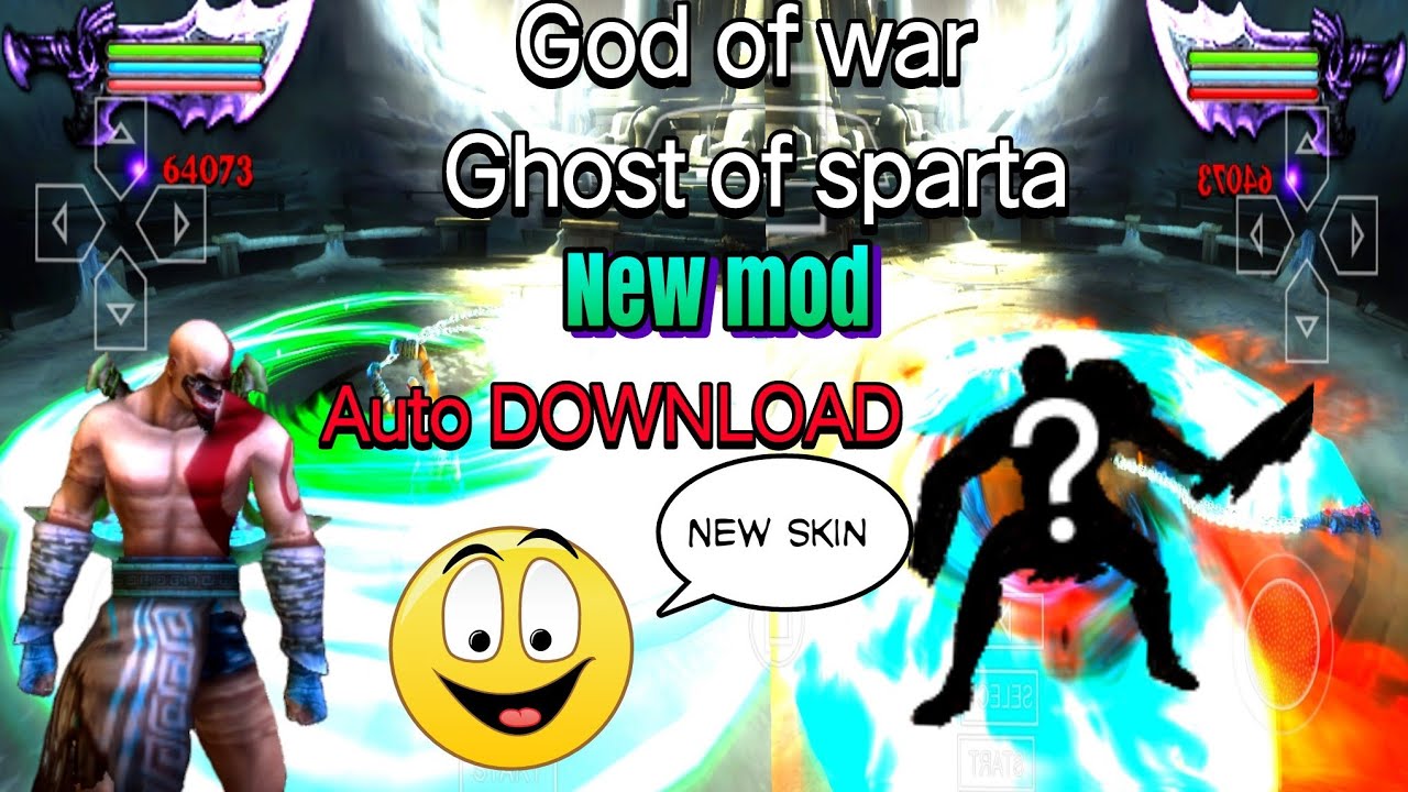 God of war ghost of sparta ppsspp android mod textures
