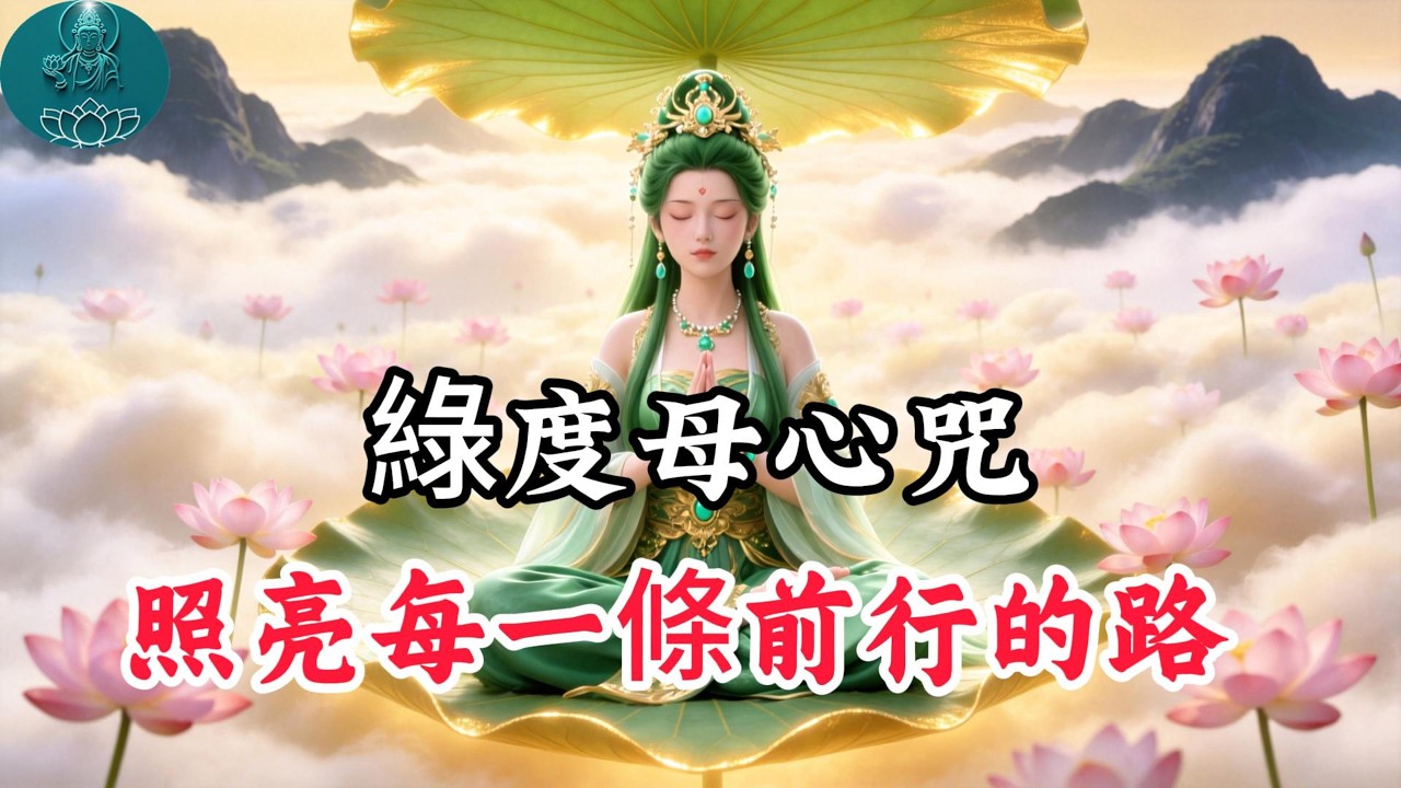 綠度母心咒 改變的開始，能量滿滿，積累善緣，變美麗，開啟財富之門 Green Tara Mantra Meditation#阿彌陀佛 #福報 #buddha #佛教 #綠度母 #佛法 #佛語禪心